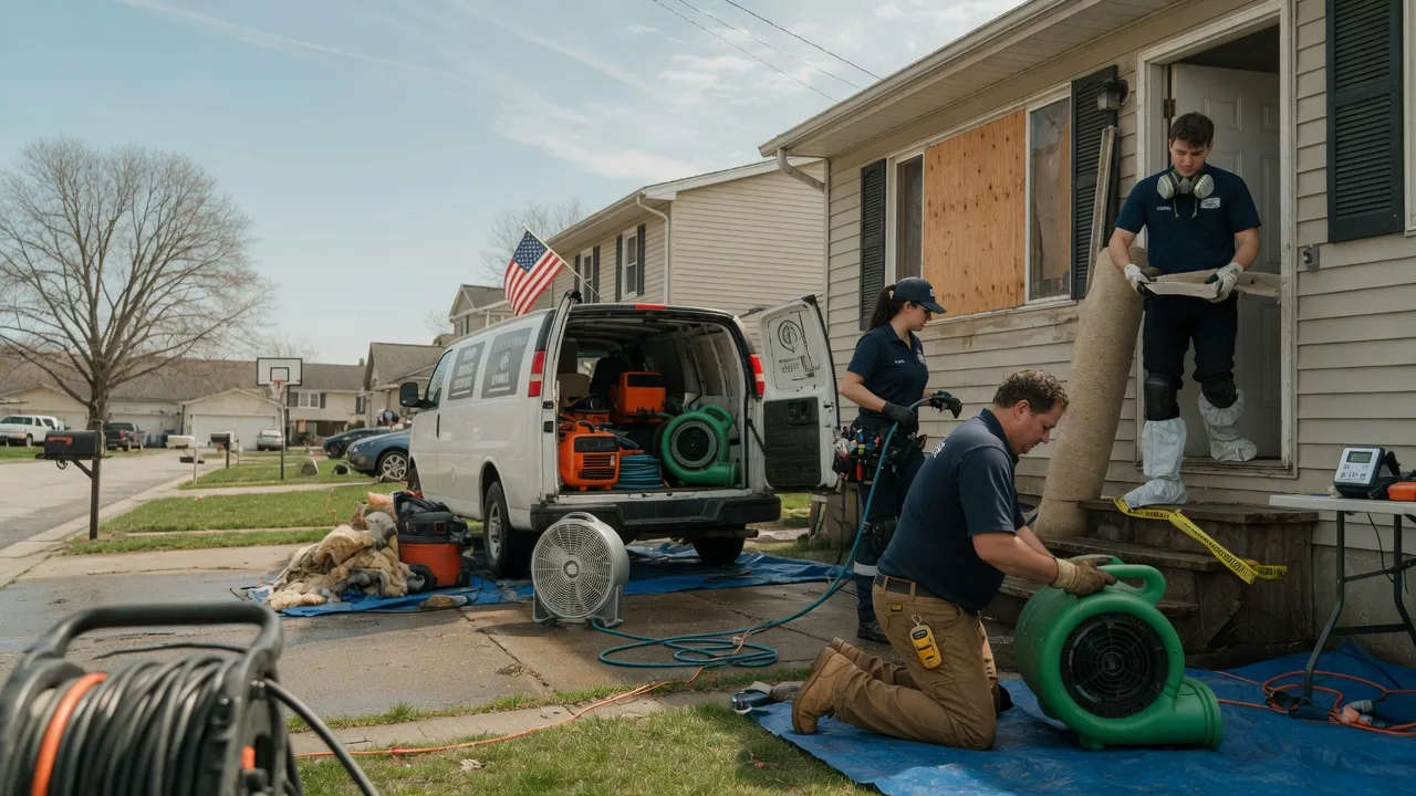 Water Damage Restoration in Kamrar, IA near me